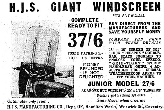 HJS Giant Windscreen                                             