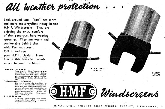 HMF Windscreens                                                  