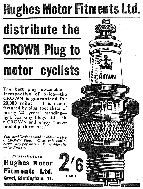 HMF Crown Spark Plugs                                            