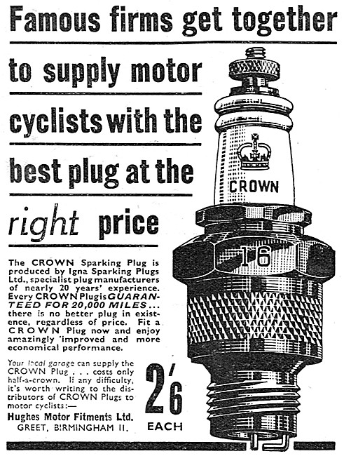 HMF Crown Spark Plugs                                            