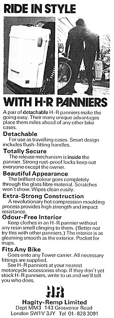 Hagity-Remp Panniers & Top Boxes                                 