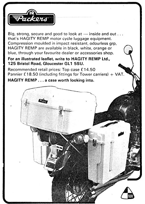 Hagity Remp Panniers & Top Boxes                                 