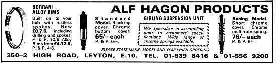 Alf Hagon Performance Parts                                      