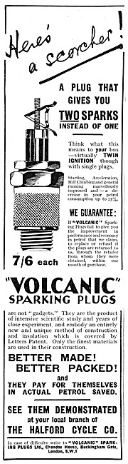 Halfords Volcanic Spark Plugs                                    