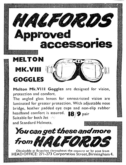 Halfords Melton Mk VIII Goggles                                  