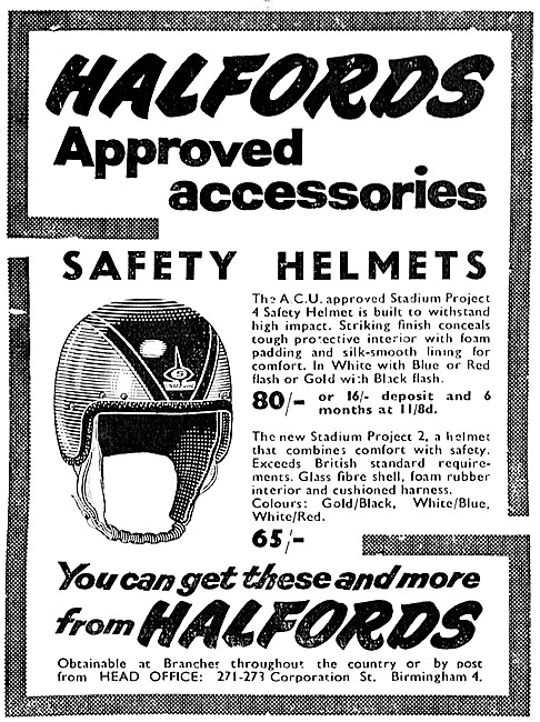 Halfords Motor Cycle Accessories - Crash Helmets                 