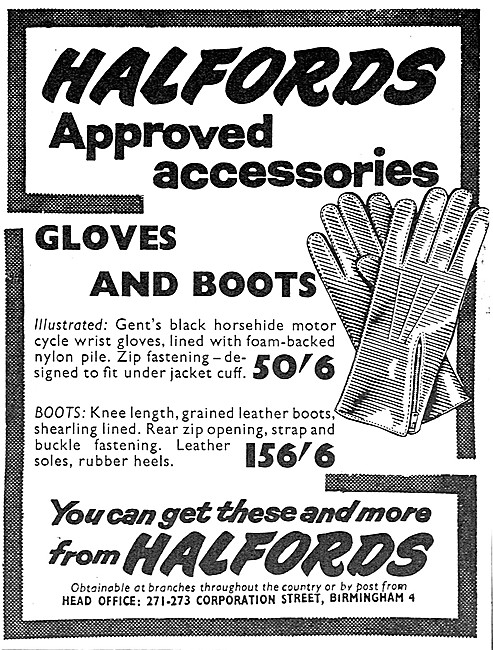 Halfords Gloves & Boots                                          