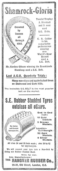 Hanover Rubber Shamrock-Gloria Belts - Shamrock-Excelsior Tyres  