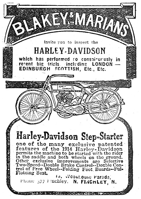 Harley-Davidson Step-Starter - Blakey & Marians                  