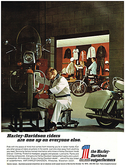 1971 Harley-Davidson Motorcycles                                 