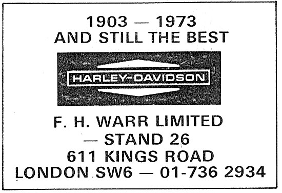 Harley-Davidson - F.H.Warr                                       