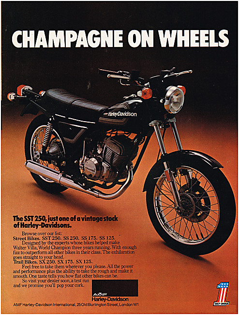 1977 Harley-Davidson SST 250                                     