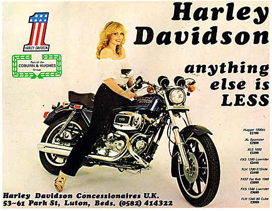 1979 Harley-Davidson Hugger 1000 cc                              