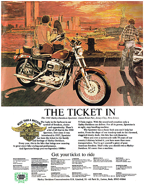 1981 Harley-Davidson Sportster                                   