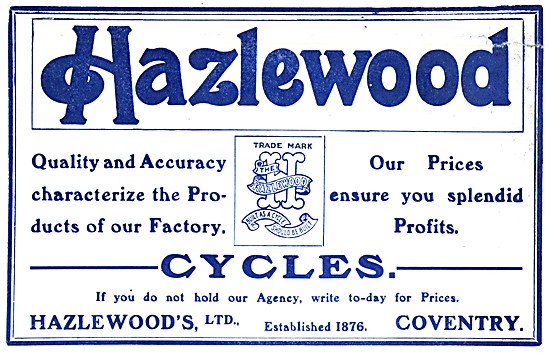 Hazlewoods Motor Cycles                                          