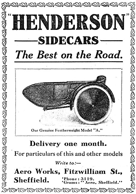 Henderson Sidecars                                               