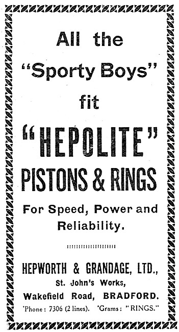 Hepolite Pistons - Hepolite Piston Rings                         