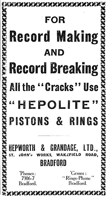 Hepolite Pistons - Hepolite Piston Rings                         