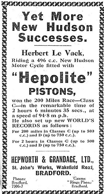 Hepolite Pistons - Hepolite Piston Rings                         