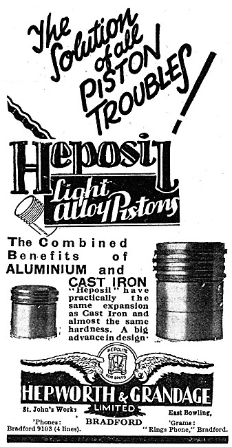 Hepolite Pistons - Hepolite Piston Rings                         