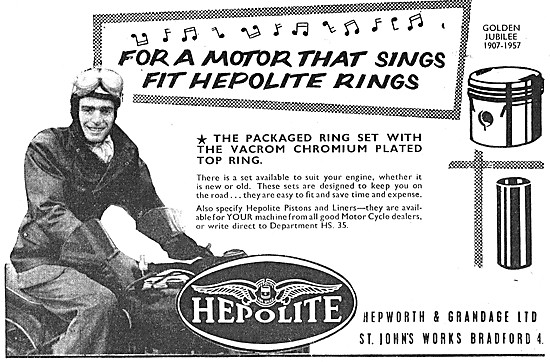 Hepolite Pistons - Hepolite Piston Rings                         