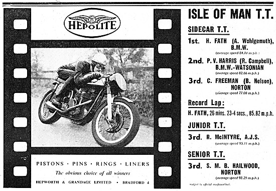 Hepolite Pistons - Hepolite Piston Rings & Cylinder Liners       