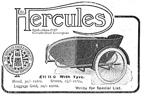 1912 Hercules Sidecar                                            