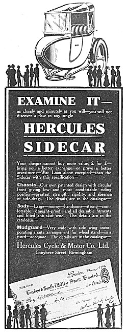 Hercules Sidecars                                                