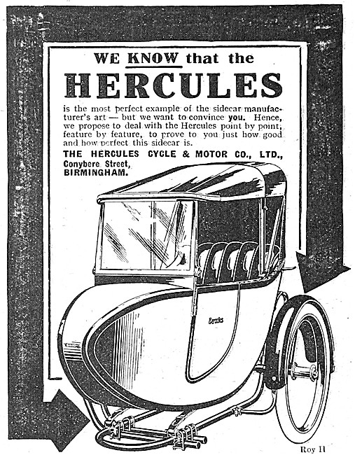 Hercules Sidecars                                                