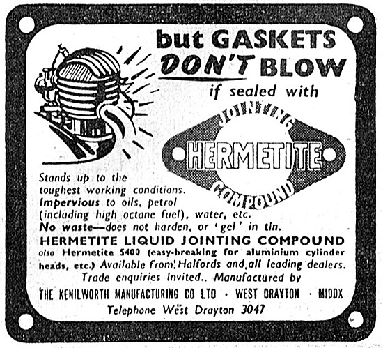 Hermetite Gasket Jointing Compound                               