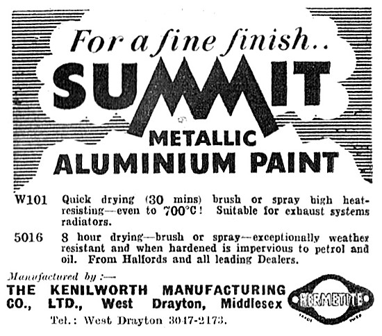 Hermetite Summit Metallic Aluminium Paint                        