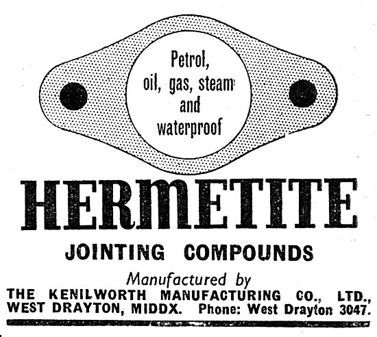 Hermetite Jointing Compounds                                     