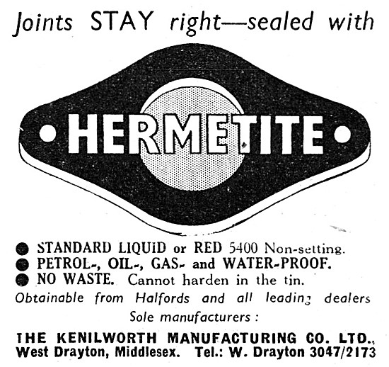 Hermetite Jointing Compound                                      