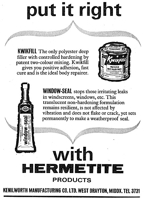 Hermetite Gasket Jointing - Hermetite Kwikfill                   