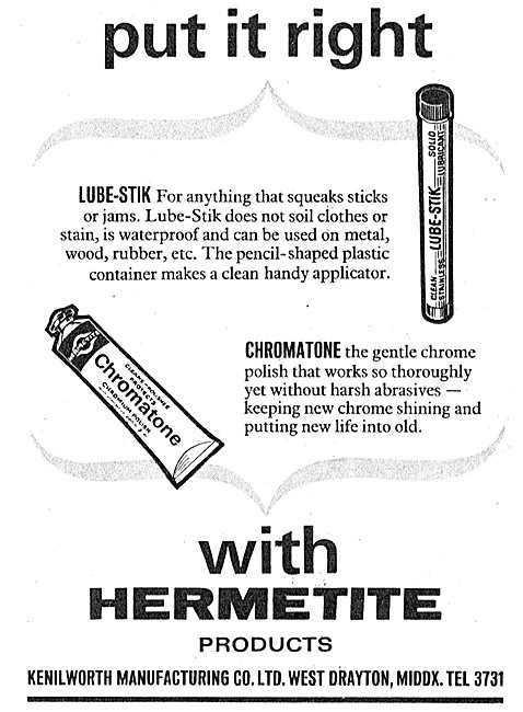 Hermetite Lube Stick - Hermetite Chromatone                      