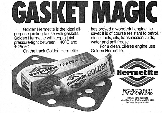 Golden Hermetite Gasket Jointing                                 