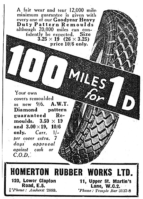 Homerton Motorcycle Tyres                                        