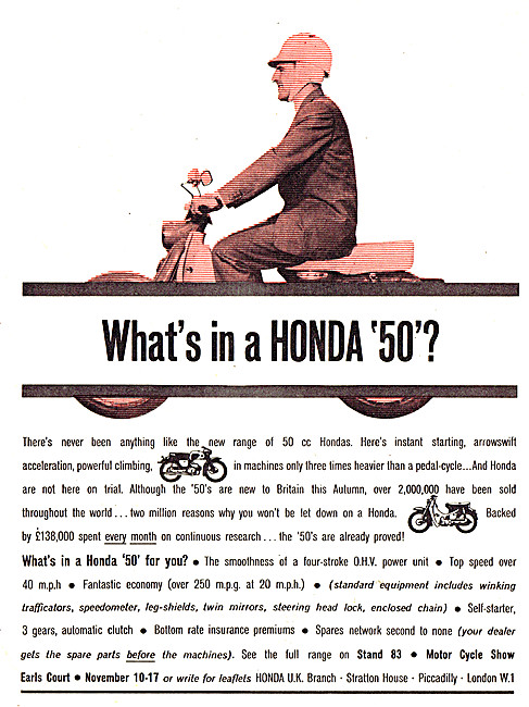 Honda 50 1962                                                    