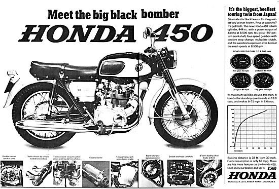 Honda CB450                                                      