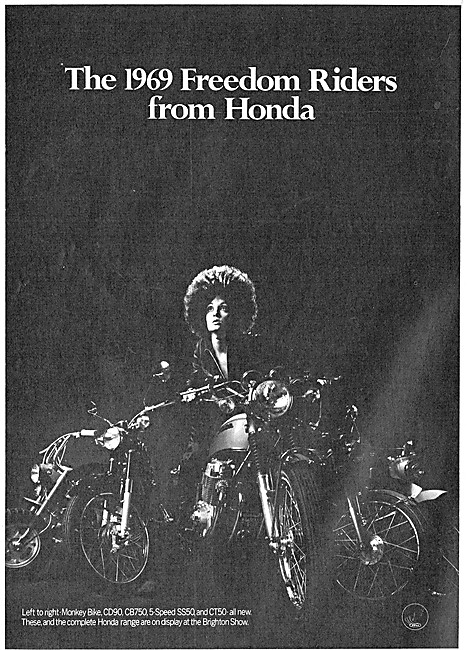 1969 Honda Range - Monkey Bike to CB750 Four                     
