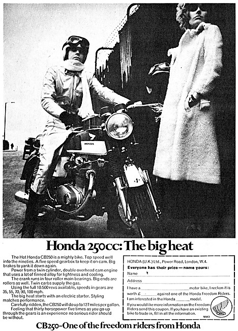 Honda CB250                                                      