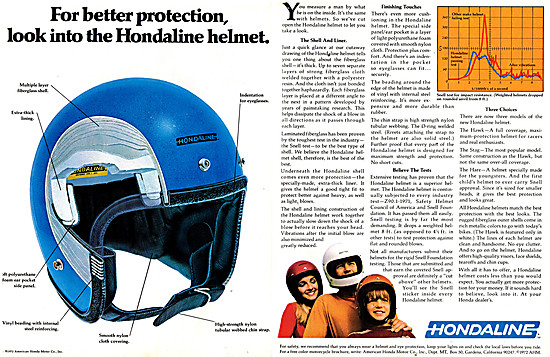 Hondaline Helmets                                                