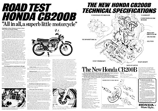 1975 Honda CB 200B                                               