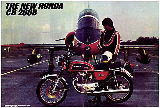 Honda CB 200B                                                    