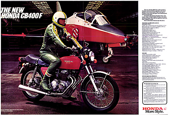 Honda CB 400F                                                    