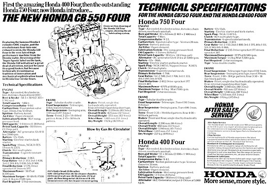 Honda CB 550 Four                                                