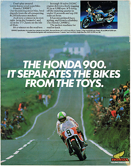 1979 Honda CB900FZ                                               