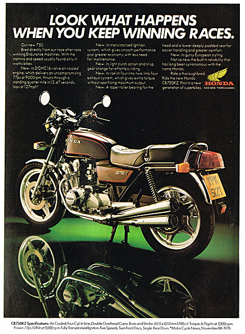 1979 Honda CB750KZ                                               