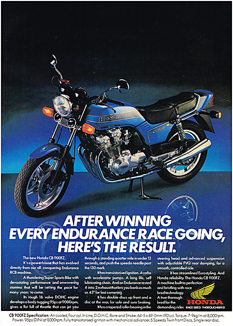 1979 Honda CB900FZ                                               