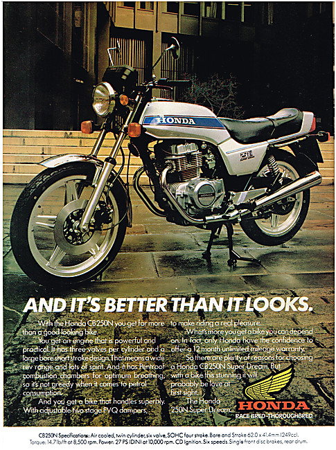 1979 Honda CB250N                                                